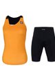 HOLOKOLO Oberteil und Shorts - ENERGY LADY - Orange/Schwarz