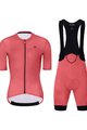 HOLOKOLO Kurzarm Radtrikot und Shorts - VICTORIOUS LADY - Rot