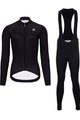 HOLOKOLO Langarm Radtrikot und Hose - STARLIGHT LADY W - Schwarz