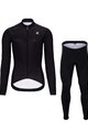 HOLOKOLO Langarm Radtrikot und Hose - STARLIGHT LADY W - Schwarz