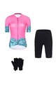 RIVANELLE BY HOLOKOLO Fahrrad-Multipack - MEDUSA - Türkis/Schwarz/Rosa