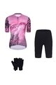 RIVANELLE BY HOLOKOLO Fahrrad-Multipack - ROSESCAPE - Rosa/Lila/Schwarz