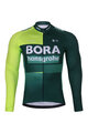 BONAVELO Fahrradjacke und Hose für den Winter - BORA 2024 - Grün/Weiß
