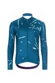 HOLOKOLO Langarm Radtrikot und Hose - PASSION WINTER - Schwarz/Blau
