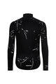 HOLOKOLO Langarm Radtrikot und Hose - PASSION WINTER - Weiß/Schwarz