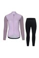 RIVANELLE Fahrradjacke und Hose für den Winter - PERFORMANCE WINTER - Schwarz/Lila