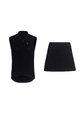 RIVANELLE BY HOLOKOLO Kurzarm Radtrikot und Shorts - PURE - Schwarz
