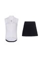 RIVANELLE BY HOLOKOLO Kurzarm Radtrikot und Shorts - PURE - Weiß/Schwarz
