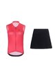RIVANELLE BY HOLOKOLO Kurzarm Radtrikot und Shorts - PURE - Schwarz/Rosa