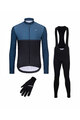 HOLOKOLO Fahrrad-Multipack - STRIPES WINTER - Blau/Schwarz
