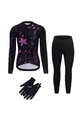 RIVANELLE BY HOLOKOLO Fahrrad-Multipack - OASIS WINTER - Schwarz/Rosa
