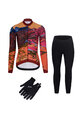 RIVANELLE BY HOLOKOLO Fahrrad-Multipack - FREE WINTER - mehrfarbig/Schwarz/Orange