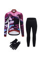 RIVANELLE BY HOLOKOLO Fahrrad-Multipack - SUNSET WINTER - Rosa/Schwarz