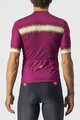 CASTELLI Kurzarm Radtrikot und Shorts - GRIMPEUR - Schwarz/bordeaux