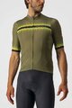 CASTELLI Kurzarm Radtrikot und Shorts - GRIMPEUR - Grün/Schwarz