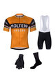 BONAVELO Fahrrad-Multipack - MOLTENI ARCORE - Weiß/Orange/Schwarz