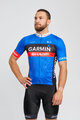 BONAVELO Kurzarm Radtrikot und Shorts - GARMIN SHARP - Blau/Schwarz