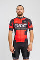 BONAVELO Kurzarm Radtrikot und Shorts - BMC - Rot/Schwarz