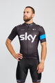 BONAVELO Kurzarm Radtrikot und Shorts - SKY - Blau/Schwarz