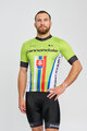 BONAVELO Kurzarm Radtrikot und Shorts - CANNONDALE SK - Grün/Schwarz