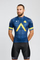 BONAVELO Kurzarm Radtrikot und Shorts - AQUA BLUE - Blau/Schwarz