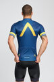 BONAVELO Kurzarm Radtrikot und Shorts - AQUA BLUE - Blau/Schwarz