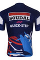 BONAVELO Kurzarm Radtrikot und Shorts - SOUDAL-QUICKSTEP 25 - Schwarz/Blau
