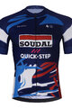 BONAVELO Kurzarm Radtrikot und Shorts - SOUDAL-QUICKSTEP 25 - Schwarz/Blau