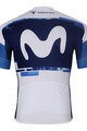 BONAVELO Kurzarm Radtrikot und Shorts - MOVISTAR 2025 - Weiß/Blau/Schwarz