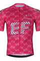 BONAVELO Kurzarm Radtrikot und Shorts - EDUCATION FIRST 2025 - Rosa/Schwarz
