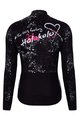 HOLOKOLO Fahrradjacke und Hose für den Winter - GRAFFITI LADY - Schwarz/Weiß