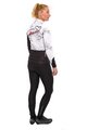 HOLOKOLO Fahrrad-Thermojacke - GRAFFITI LADY - Weiß/Schwarz