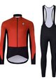 HOLOKOLO Fahrradjacke und Hose für den Winter - CLASSIC - Schwarz/Rot