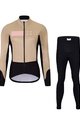 HOLOKOLO Fahrradjacke und Hose für den Winter - ELEMENT LADY - Schwarz/Braun/Beige