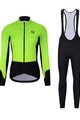 HOLOKOLO Fahrradjacke und Hose für den Winter - CLASSIC LADY - Hellgrün/Schwarz