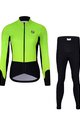 HOLOKOLO Fahrradjacke und Hose für den Winter - CLASSIC LADY - Hellgrün/Schwarz