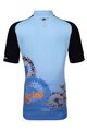 HOLOKOLO Kurzarm Radtrikot und Shorts - RIDERS KIDS - Schwarz/Blau/mehrfarbig