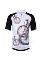 HOLOKOLO Kurzarm Radtrikot und Shorts - RIDERS KIDS - mehrfarbig/Weiß/Schwarz