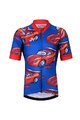 HOLOKOLO Kurzarm Radtrikot und Shorts - CARS - Rot/Schwarz/Blau