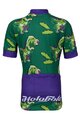 HOLOKOLO Kurzarm Radtrikot und Shorts - DINOSAURUS - Grün/Schwarz