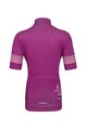 HOLOKOLO Kurzarm Radtrikot und Shorts - FLOW JUNIOR - Lila/Schwarz