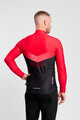 HOLOKOLO Langarm Fahrradtrikot für den Winter - ARROW WINTER - Rot/Schwarz