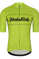 HOLOKOLO Kurzarm Radtrikot und Shorts - GEAR UP  - Schwarz/Gelb