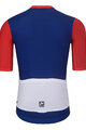 HOLOKOLO Kurzarm Radtrikot und Shorts - Set - Schwarz/Weiß/Blau