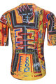 HOLOKOLO Kurzarm Radtrikot und Shorts - WILDLY  - Gelb/Schwarz/mehrfarbig