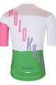 HOLOKOLO Kurzarm Radtrikot und Shorts - FACES - Schwarz/mehrfarbig