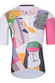 HOLOKOLO Kurzarm Radtrikot und Shorts - FACES - Schwarz/mehrfarbig