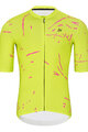 HOLOKOLO Kurzarm Radtrikot und Shorts - PASSION - Rosa/Gelb