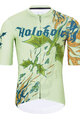 HOLOKOLO Kurzarm Radtrikot und Shorts - DRAGON - Orange/Braun/Hellgrün