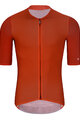 HOLOKOLO Kurzarm Radtrikot und Shorts - PERFORMANCE - Braun/Orange